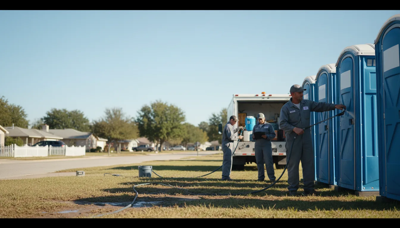 Long-Term Portable Toilet Rental in Crescent City, IL near me